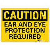 Lyle Caution Sign,10x14in,Reflective Sheeting U4-1225-RD_14X10
