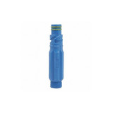 Aquor Water Systems Hose Connector,Acetal Resin,Blue CN-S1-B