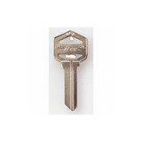 Kaba Ilco Key Blank,Brass,Type EZ1,PK10  1522-EZ1