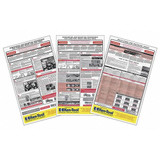 Ken-Tool OSHA Tire Service Charts Kits 39998