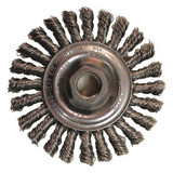 Makita Wire Wheel Brush,Twisted,Arbor Hole A-98588