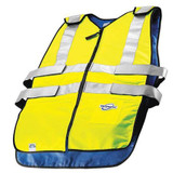 Techniche Cooling Vest,Hi-Vis Lime,2 to 3 hr.,2XL  6626-HV2XL