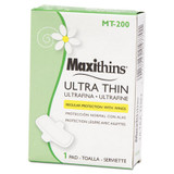 HOSPECO® Maxithins Vended Ultra-Thin Pads, 200/carton MT-200