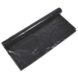 Sim Supply Pallet Cover,LDPE,2 mil,Black,PK50  6XZU0