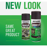 Rust-Oleum Camouflage 2X Ultra Cover 12 Oz. Flat Spray Paint, Earth Brown