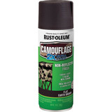 Rust-Oleum Camouflage 2X Ultra Cover 12 Oz. Flat Spray Paint, Earth Brown 279178 781046