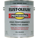 Rust-Oleum Gloss VOC for SCAQMD Professional Enamel, Smoke Gray, 1 Gal. 242255