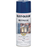 Rust-Oleum Stops Rust 11 Oz. Metallic Satin Spray Paint, Cobalt Blue 7251830 780780
