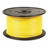 Grote Primary Wire,16 AWG,1 Cond,100 ft,Yellow 87-8011