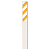 Sim Supply Flexible Marker Stake,Fbrgls,Org/Wht/Wht  FMK611WTORWT