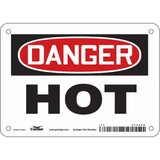 Condor Safety Sign,5 inx7 in,Vinyl 474Z20