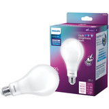 Philips BrightDial 300/200/100W Equivalent Daylight A23 Medium LED Light Bulb