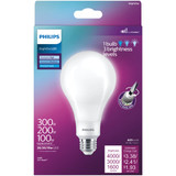 Philips BrightDial 300/200/100W Equivalent Daylight A23 Medium LED Light Bulb