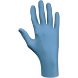 Showa Medium Blue Nitrile Biodegradable Disposable Gloves (100-Pack) 7500PFM