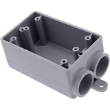 IPEX Kraloy 1-Gang PVC Molded FSS Wall Box, 3/4 In. 020443