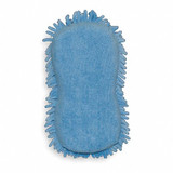 Tough Guy Microfiber Sponge,9 1/2 in L,Blue 2ZPE4