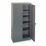 Tennsco Storage Cabinet,72"x36"x18",MdGry,4Shlv 1470 GRAY