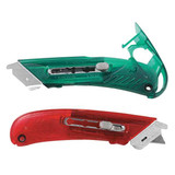 Pacific Handy Cutter Safety Knife,6 in.,Green S5R