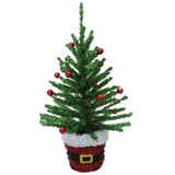 Youngcraft 18 In. H. Green Tinsel Tree 3D-TRBU Pack of 6