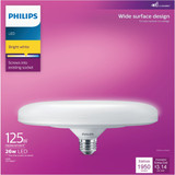 Philips 125W Equivalent Bright White Wide Surface Medium LED Floodlight Light Bulb