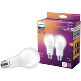 Philips 2pk 100w A21 Sw Led Bulb 573519