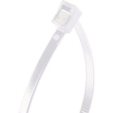 Gardner Bender Cutting Edge 8 In. Natural Nylon Self-Cutting Cable Tie (50-Pack)