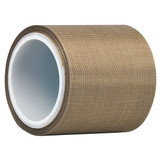 3m PTFE Glass Cloth Tape,1 in x 5 yd,3mil 5151