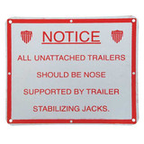 Dayton Stabilizing Jack Sign, Trailer Jacks 26W611