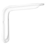 John Sterling Heavy Duty Shelf Bracket,White,125 Lb RP-0099-8WT