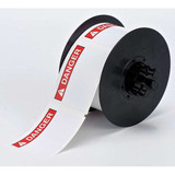 Brady Label,Red/Black/White,4.000 In. B30-25-595-OSHADA