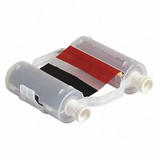 Brady Printer Ribbon,Black/Red,200 ft. L B30-R10000-KR-16