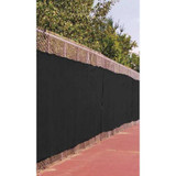 Sim Supply Fence Screen,50 ft. L,6 ft. H,Black  MTP-95-04-0650