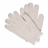 Mcr Safety Heavy Wght 100 per Cotton Natural,M,PK12 9506MM