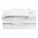 Martex Sheet,Queen,White,12" Pocket,80" L,PK6 1A38097