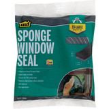 M-D 3/8 In. x 1-1/4 In. x 10 Ft. Black Sponge Window Seal