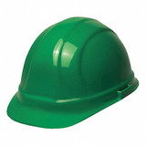 Erb Safety Hard Hat,Type 1, Class E,Ratchet,Green 19958
