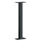 Salsbury Industries Standard Post,Black  4865BLK