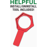Fluidmaster Universal Flush Valve Repair Kit for 3 In. HET Toilet K-540A-015-T5 468203