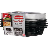 Rubbermaid TakeAlongs 3.7 Cup Meal Prep Containers with Lids (5-Pack) 2184983
