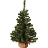 Everlands Imperial 2 Ft. Mini Christmas Tree with Red Colored Ornaments 9683329 938213