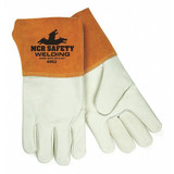 Mcr Safety Welding Gloves,MIG, TIG,L/9,PK12 4952L