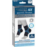 Copper Fit Ice Small/Medium Plantar Fascia Foot Sleeve CFIPLSM