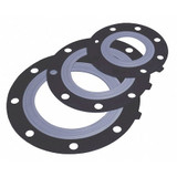 Asahi Flange Gasket,1/2"Pipe Size,Bolt Holes,4 3114005