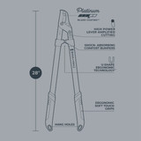 Woodland 28 In. LeverAction Heavy Duty Lopper 25-3002-100 713175