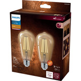 Philips 2pk 75w St19vin Led Bulb 565969 507186