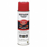 Rust-Oleum Line Marking Paint,20 oz,Safety Red 203029V