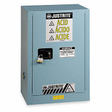 Justrite Corrosive Safety Cabinet,12 gal.,Blue 891222
