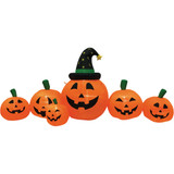 8 Ft. LED Pumpkin Patch Airblown Inflatable 5125010