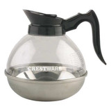 Crestware Coffee Decanter,64 fl oz Cap.,SS PD64