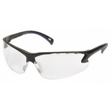 Pyramex SafetyGlasses,Clear,H2XAnti-Fog,Black SB5710DT
